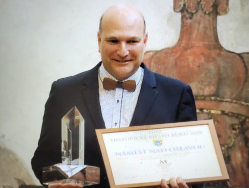 Město Náměšť nad Oslavou získalo titul Historické město roku 2025