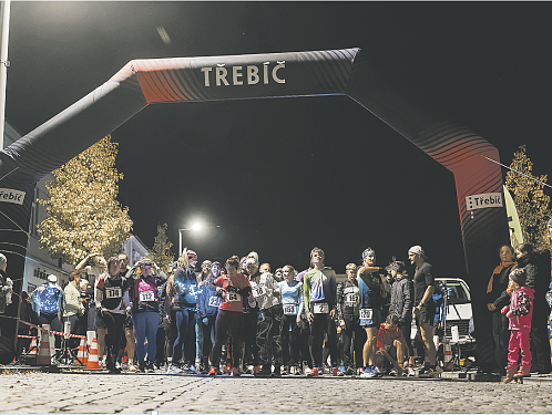 Třebíč čeká běžecký večer. Čelovky a světýlka jsou vítány