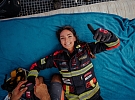 Kateřina Vodičková, to je ta nejtvrdší hasička, která přežije