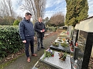 Zástupci města uctili památku Antonína Kaliny