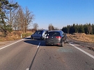 Rychlá jízda skončila nehodou tří aut