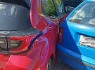 Opila řidička při couvání havarovala