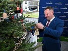 Sídlo Kraje Vysočina ožilo Barevnými Vánoci