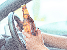 Řidič díky alkoholu dořídil