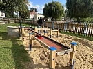 Dětské hřiště počítá i s hastrmany