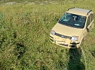 U Třebenic havaroval Fiat auto skončilo na střeše v příkopu