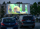 Letní autokino pod chladícími věžemi