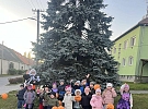 Halloweenský průvod s Hugem