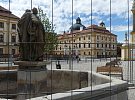 Historická kašna prochází obnovou