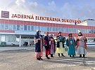 Tři králové koledovali v jaderné elektrárně
