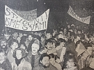 Sametová revoluce v Třebíči: Na Gottwaldově náměstí stávkovaly čtyři tisíce občanů