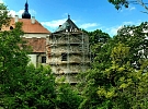 Válcová věž na zámku prochází důležitou rekonstrukcí